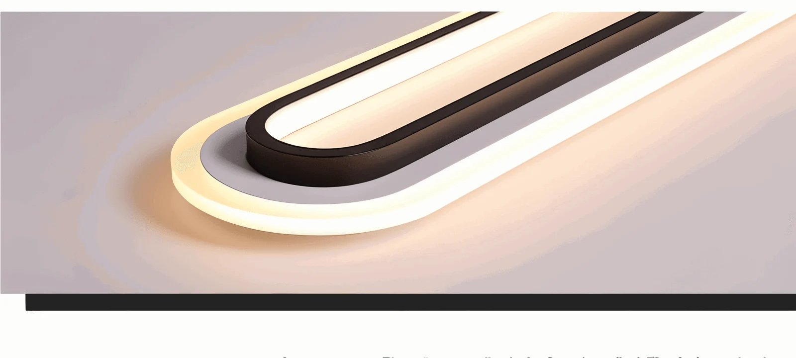 Aisle Lux Modern Oval LED Ceiling Lights - Surface-mounted Lights -  - #tag1#