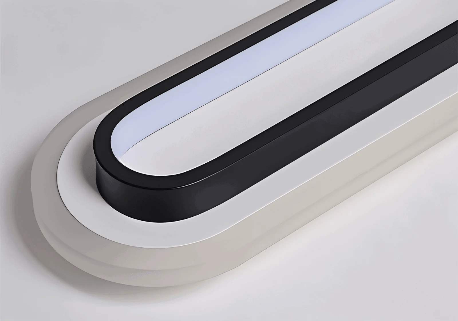 Aisle Lux Modern Oval LED Ceiling Lights - Surface-mounted Lights -  - #tag1#