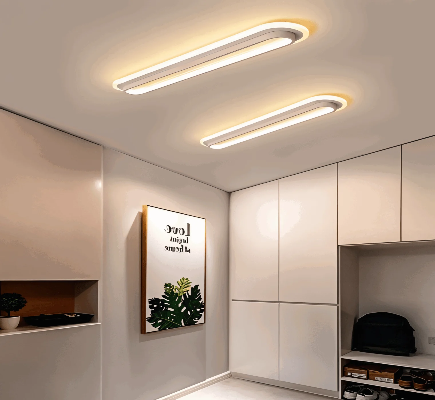Aisle Lux Modern Oval LED Ceiling Lights - Surface-mounted Lights -  - #tag1#