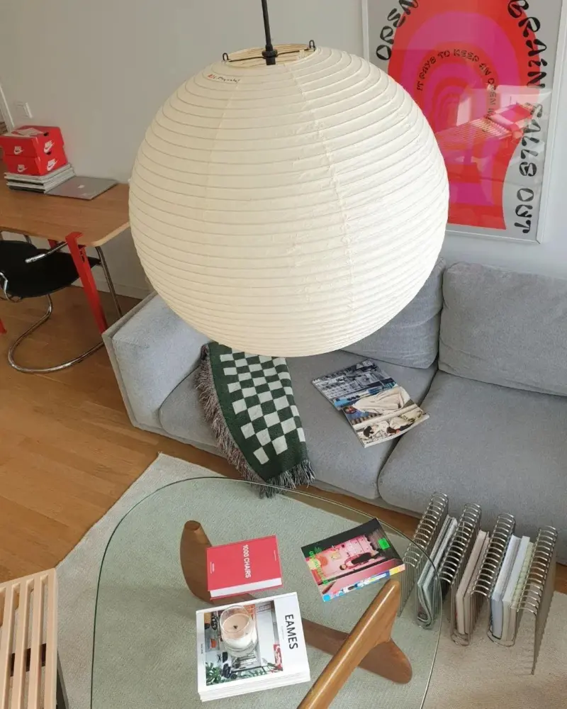 Akari A Series Japanese Pendant Lamp with Timeless Elegance tag1