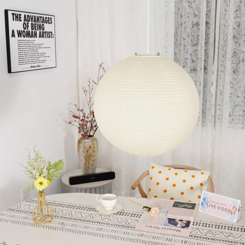 Akari A Series Japanese Pendant Lamp with Timeless Elegance tag1