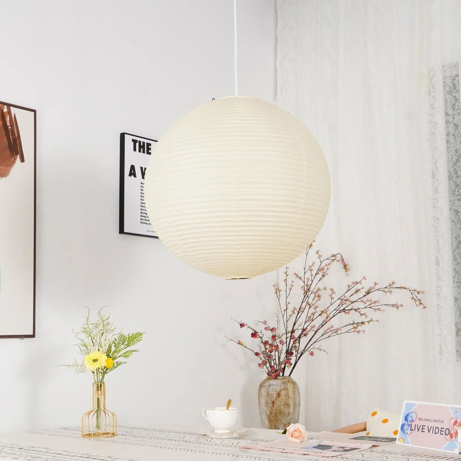 Akari A-Series™ – Japanese Pendant Lamp with Timeless Elegance -  - #tag1#