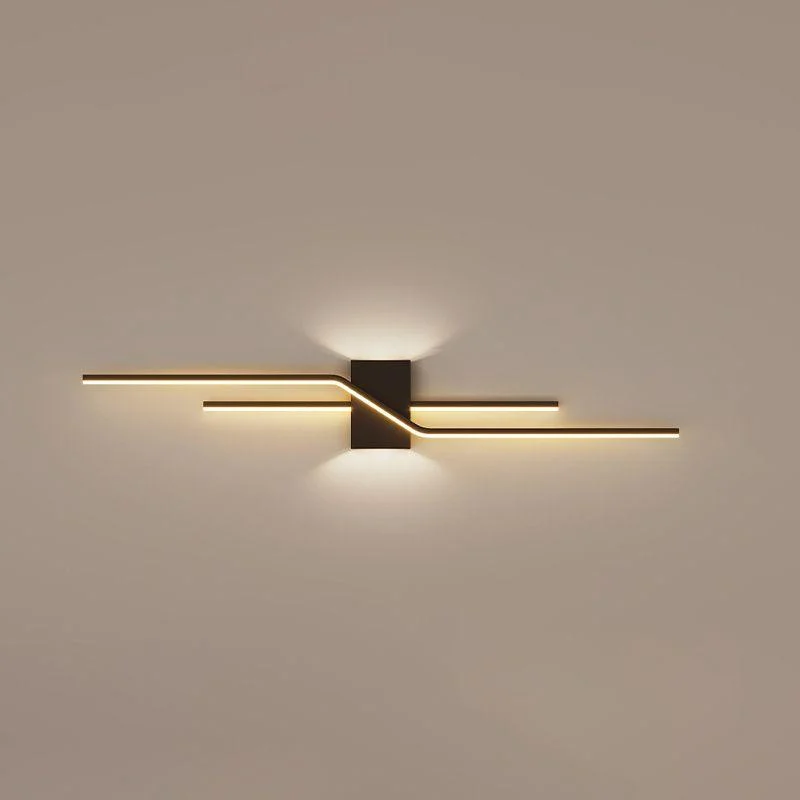 Alana Modern LED Wall Lamp - Black/White Living Room/Bedroom -  - #tag1#