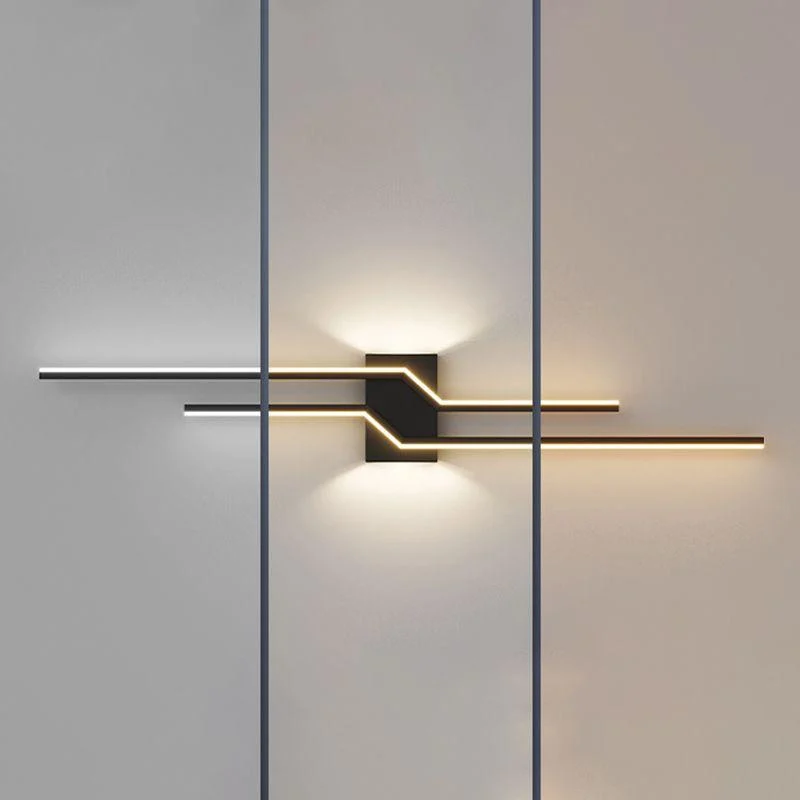 Alana Modern LED Wall Lamp - Black/White Living Room/Bedroom -  - #tag1#
