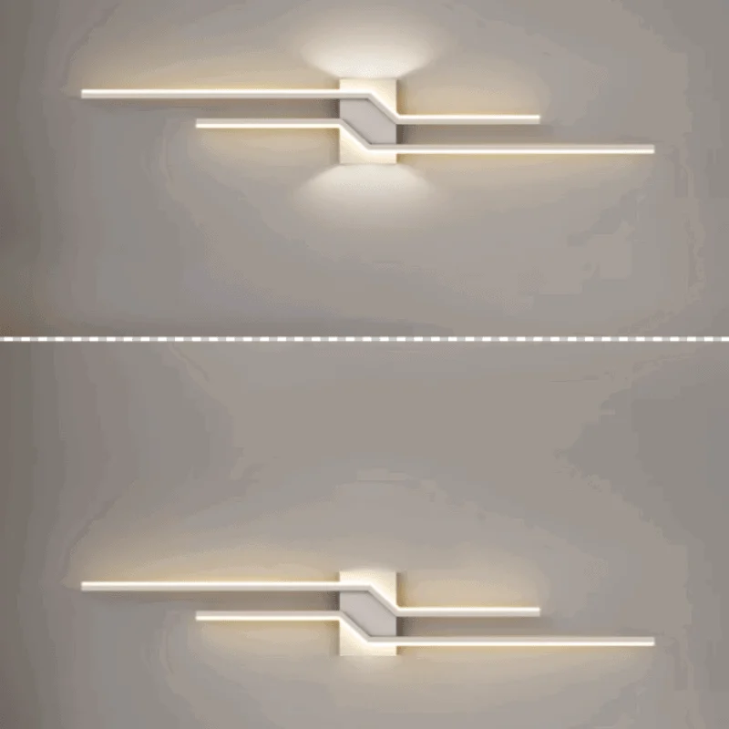 Alana Modern LED Wall Lamp - Black/White Living Room/Bedroom -  - #tag1#