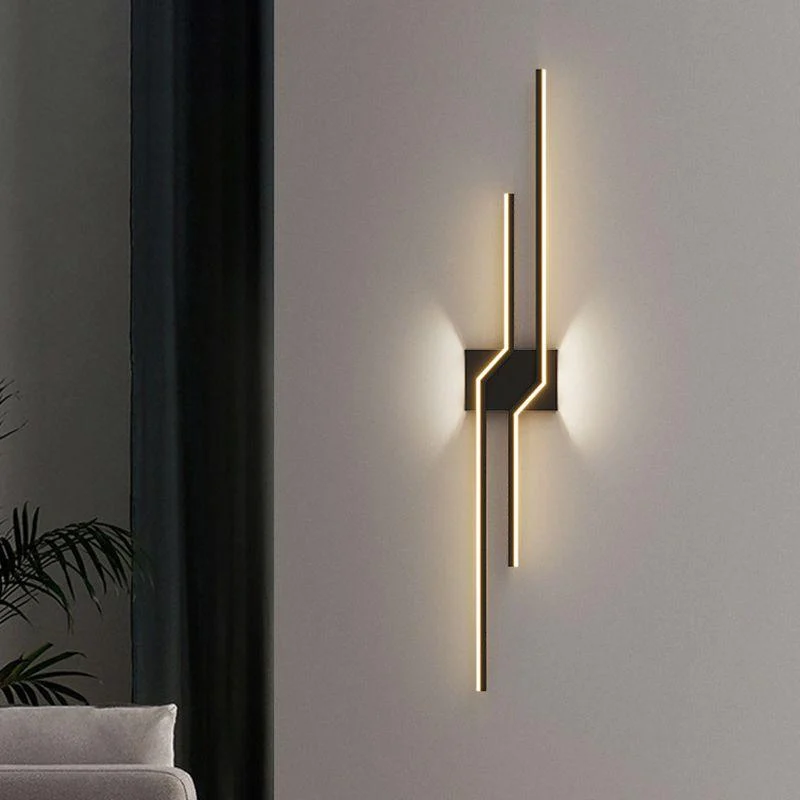 Alana Modern LED Wall Lamp - Black/White Living Room/Bedroom -  - #tag1#