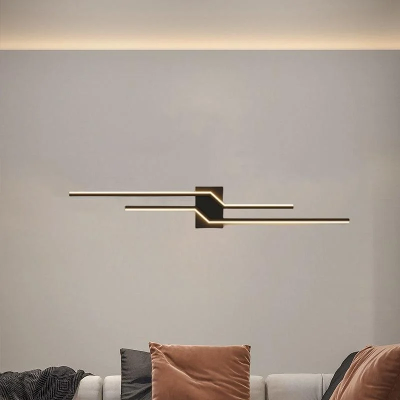 Alana Modern LED Wall Lamp - Black/White Living Room/Bedroom -  - #tag1#