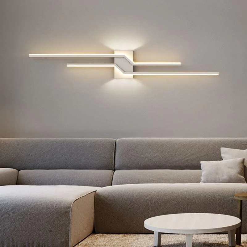Alana Modern LED Wall Lamp - Black/White Living Room/Bedroom -  - #tag1#