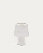 Alaro table lamp in white marble tag1