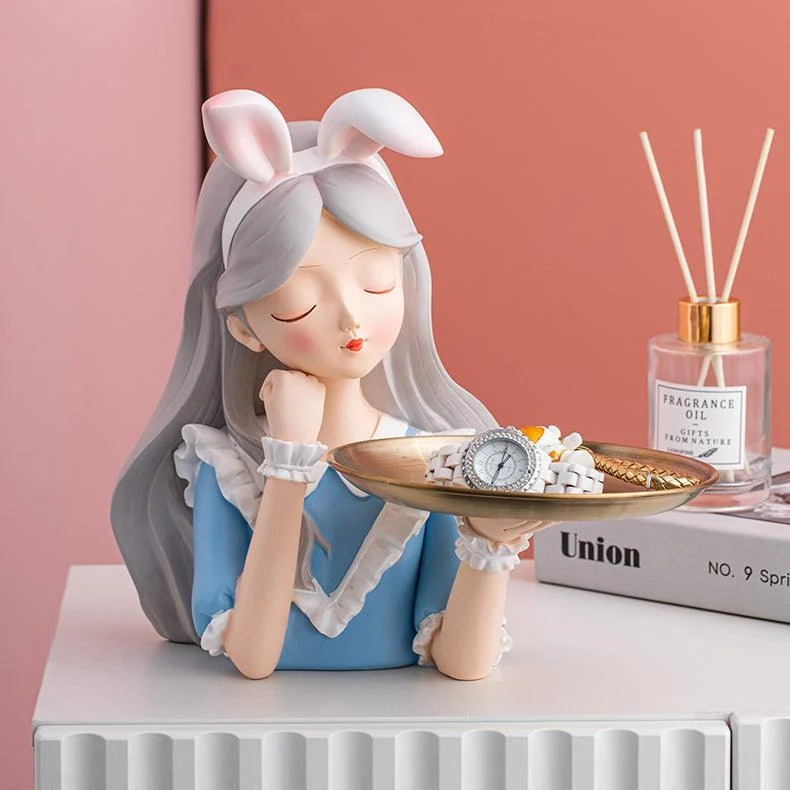 Alice Candy Tray & Vase Decor -  - #tag1#