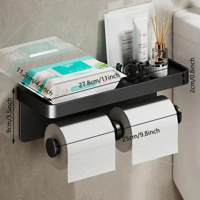 Alloy Bathroom Tissue Holder -