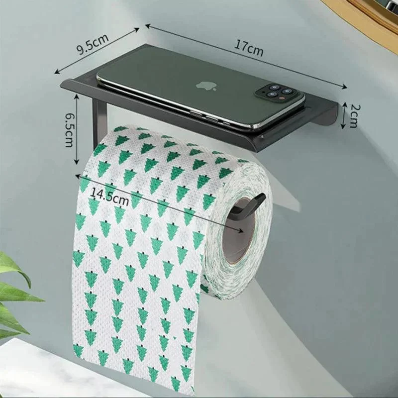 Alloy Bathroom Tissue Holder -