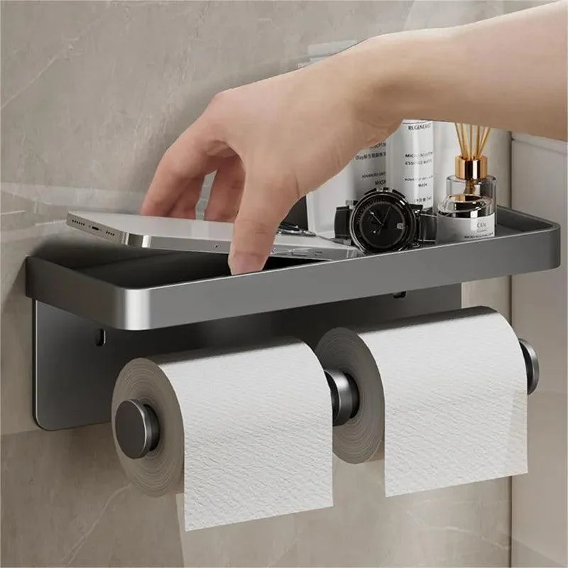 Alloy Bathroom Tissue Holder -