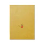 Alone Girl Minimalist Canvas Print Poster tag1