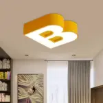 AlphabetLight Alphabet Ceiling Lamp for Children with LED Lighting tag1