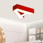 AlphabetLight Alphabet Ceiling Lamp for Children with LED Lighting tag1