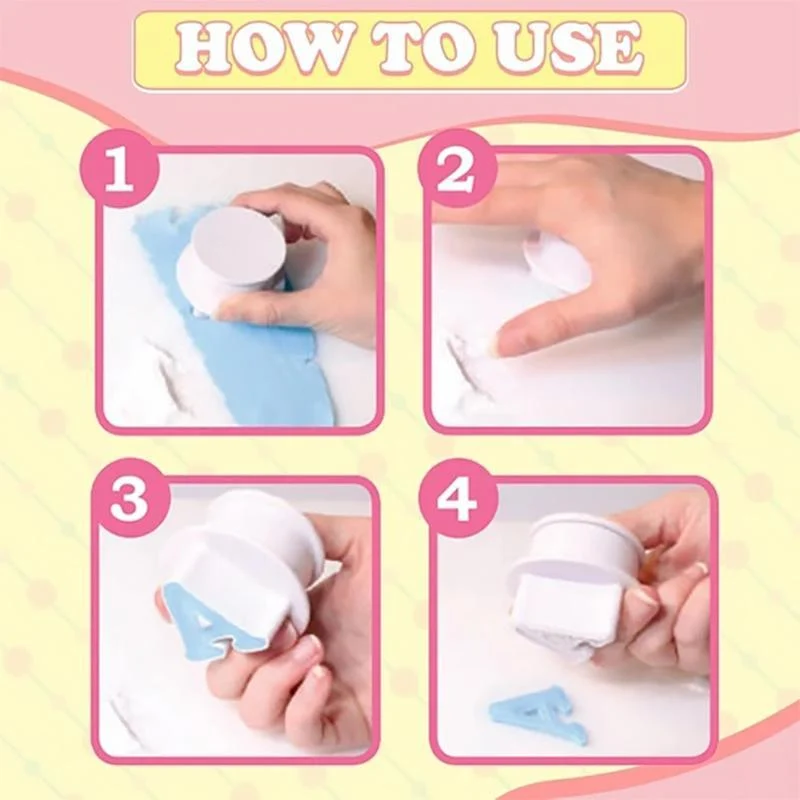 Alphabet Fondant Plunger Cutter -  - #tag1#