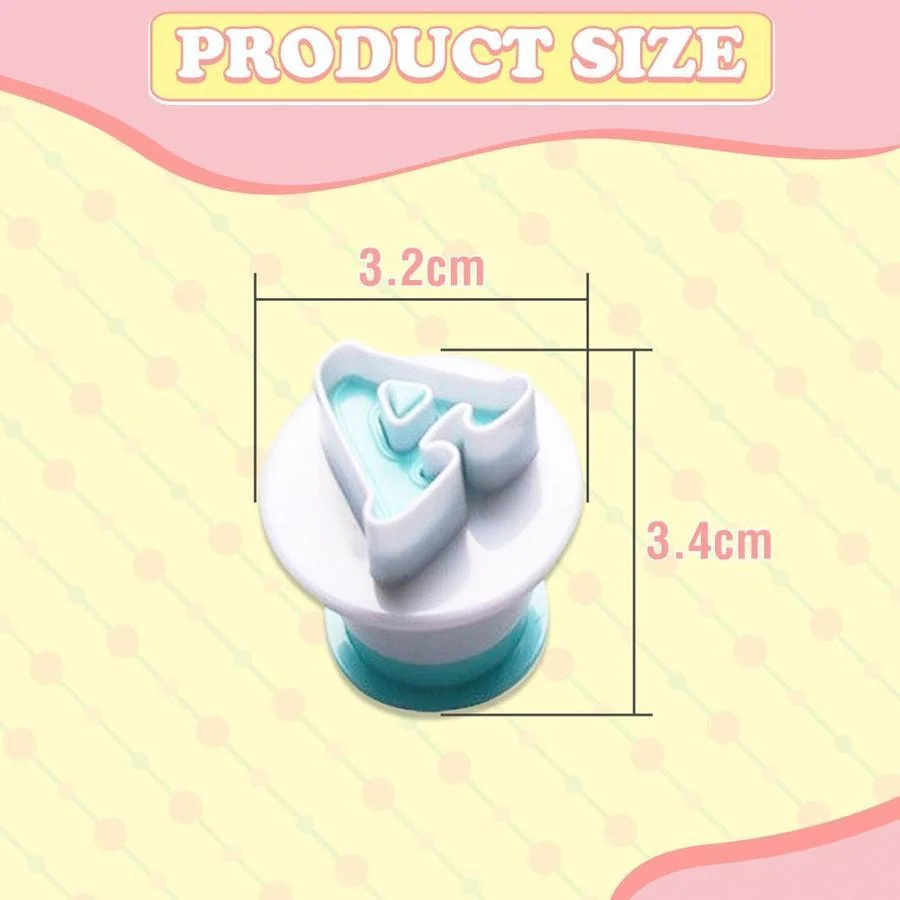 Alphabet Fondant Plunger Cutter -  - #tag1#