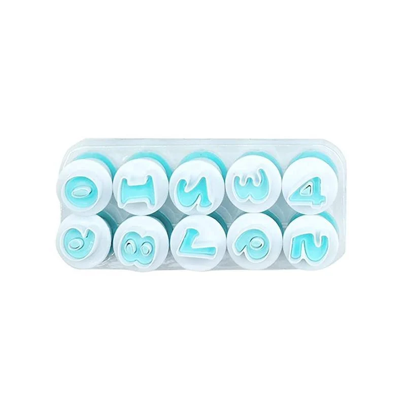 Alphabet Fondant Plunger Cutter -  - #tag1#