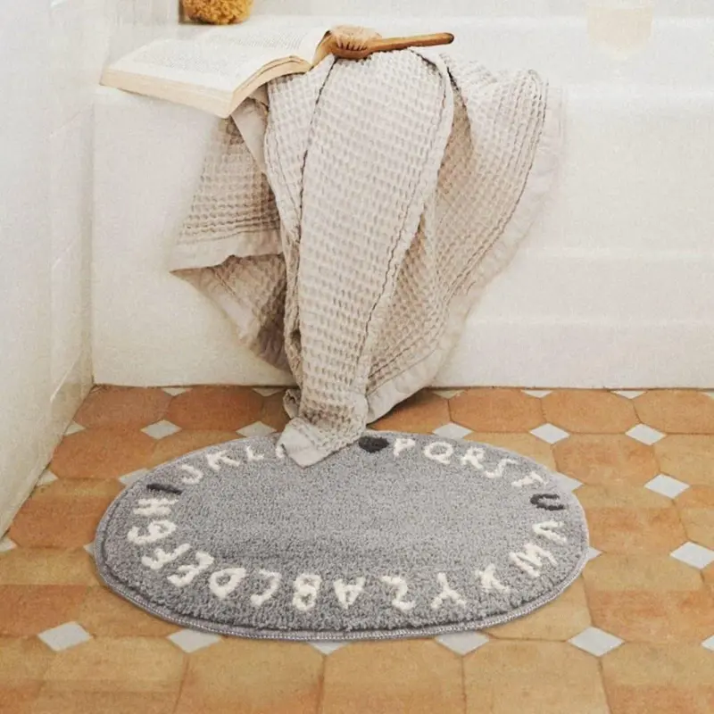 Alphabet Oval Mat tag1