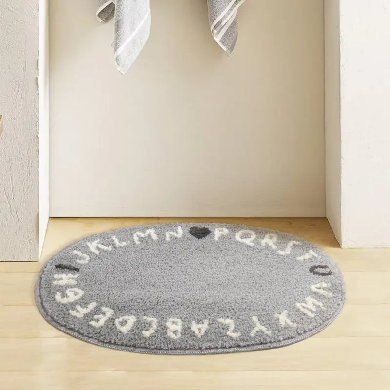 Alphabet Oval Mat tag1