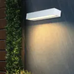 AluAura waterproof wall lamps for outside
