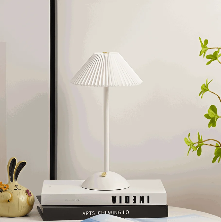 AluBrite - Aluminium LED Umbrella Lamp - Touch Dimmer & USB Rechargeable -  - #tag1#