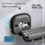 AluFlex Foldable Aluminum Clothes Drying Rack with Suction Cup Attachment tag1