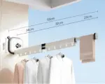 AluFlex Foldable Aluminum Clothes Drying Rack with Suction Cup Attachment tag1