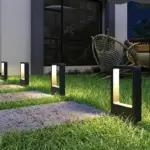AluGlanz Modern aluminum column light