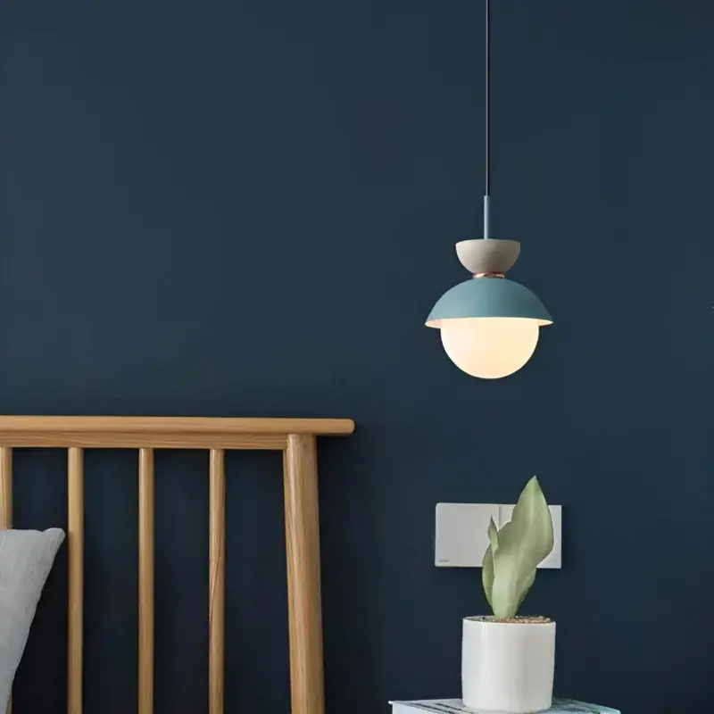 AluGlobe Modern Aluminum Macaron Ceiling Light tag1