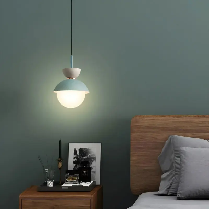 AluGlobe Modern Aluminum Macaron Ceiling Light tag1