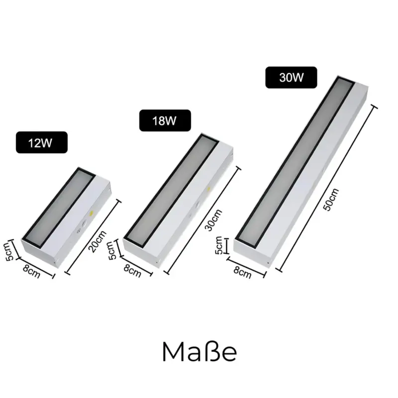 AluLichtAussenwandleuchte ModerneWasserdichteLED BeleuchtungfurdenAussenbereich5