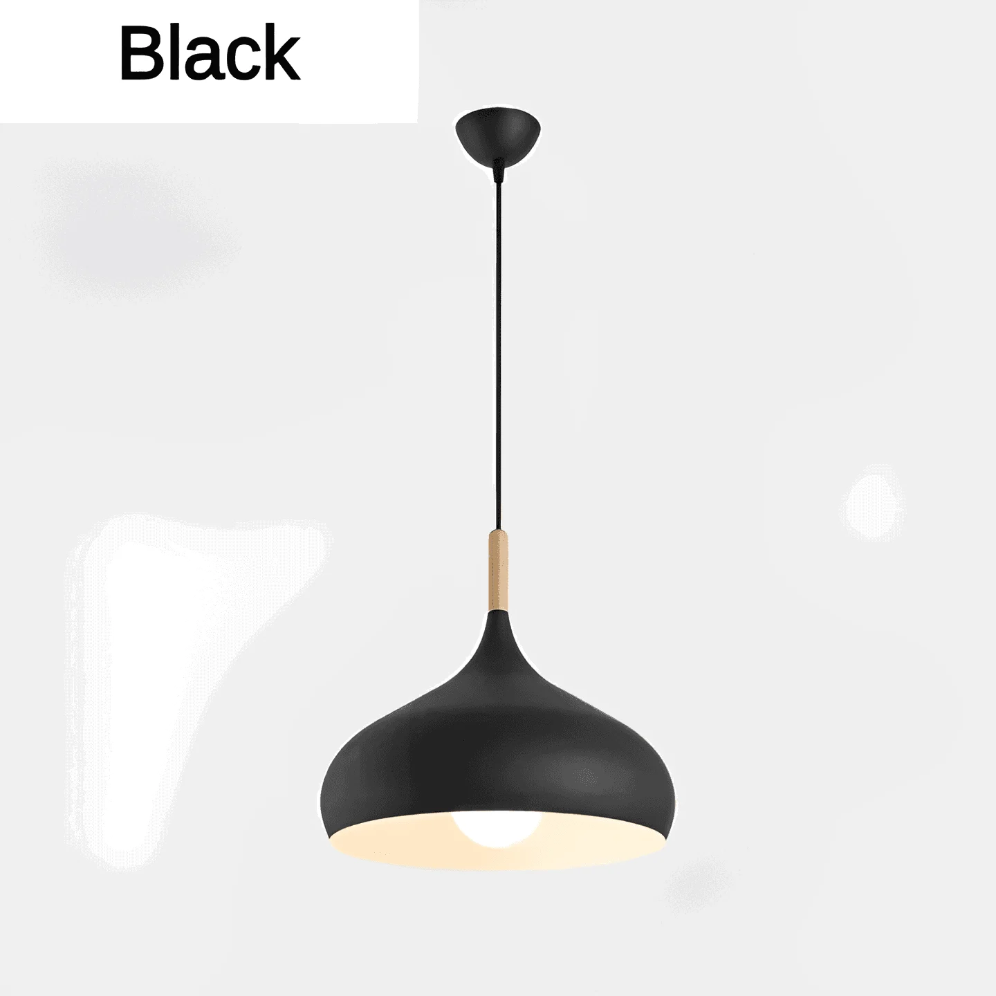 AluPastel Pendant Light - Lively LED Chandelier with One Head -  - #tag1#