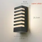 AlumiLuxe Modern Aluminum Lamp tag1