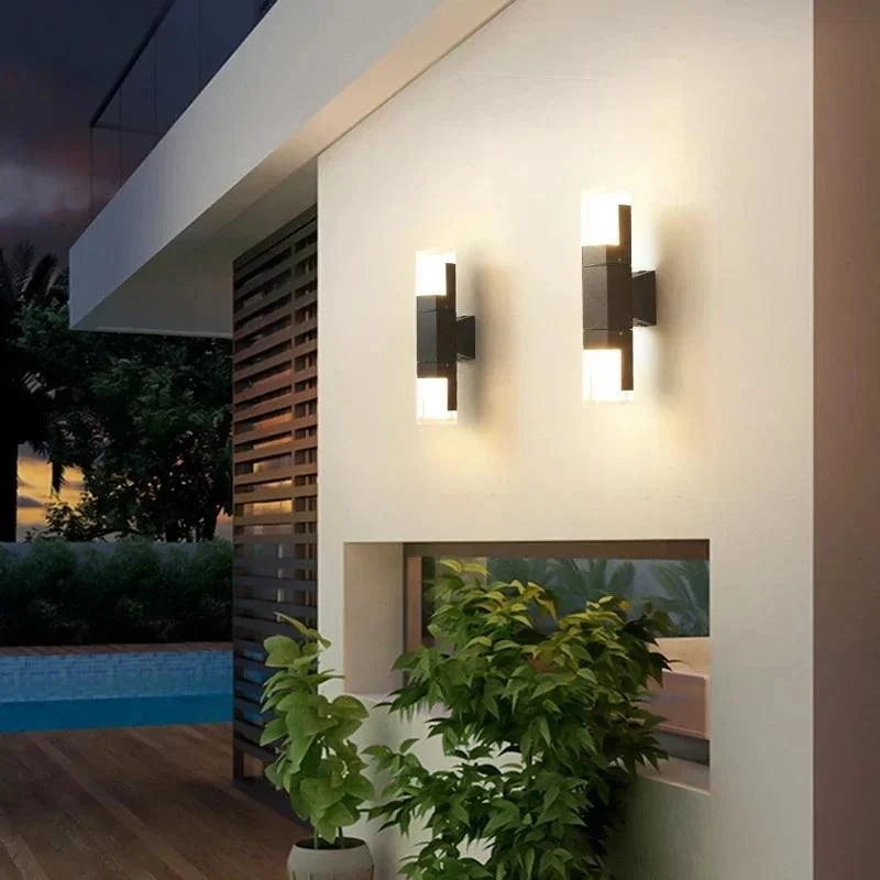 Aluminium Acryl Moderne Minimalistische Led Wandlamp Waterdichte Ip65 6w 12w Indoor Outdoor Led Wandlamp Voor Tuin B9447eb9 E82a 473d 9645 6fc9906e07aa