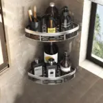 Aluminum Bathroom Corner Shelf