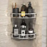 Aluminum Bathroom Corner Shelf