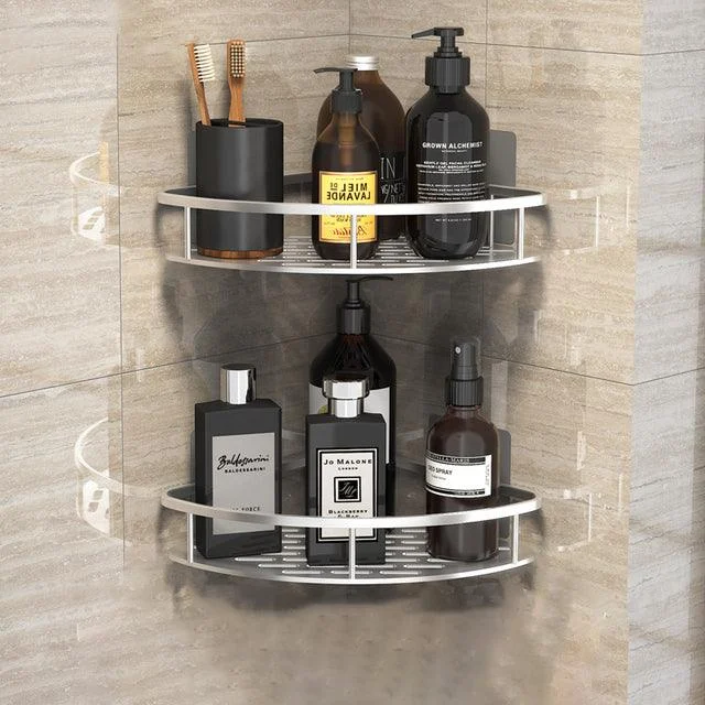 Aluminum Bathroom Corner Shelf -