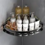 Aluminum Bathroom Corner Shelf