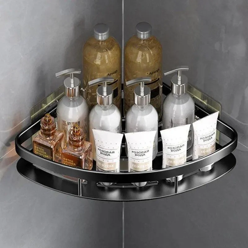 Aluminum Bathroom Corner Shelf -