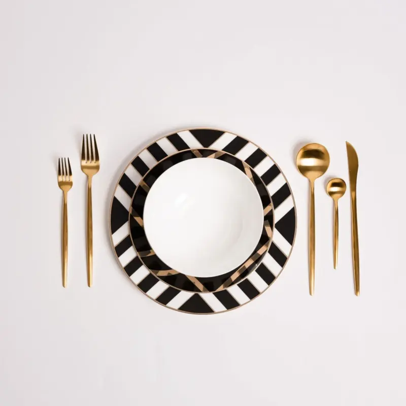 Amadeus Dinner Plates Bowls Set tag1