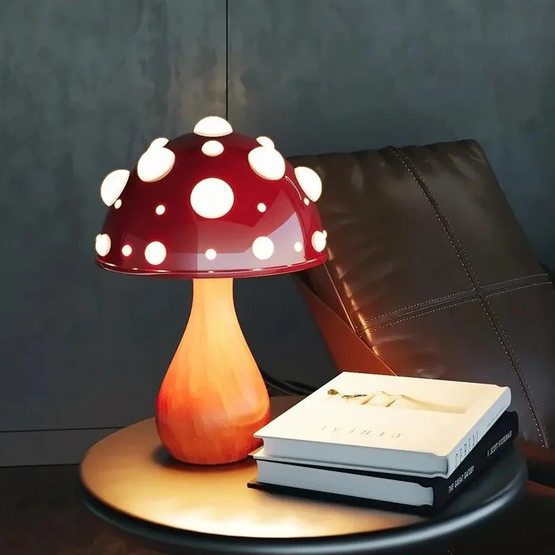 Amanita Mushroom Table Lamp - - #tag1#