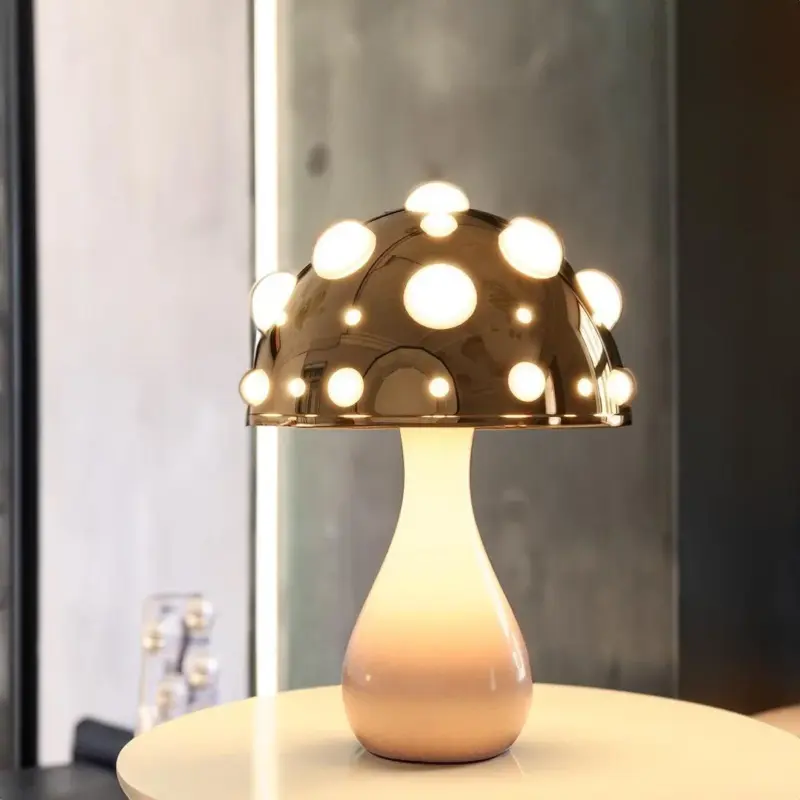 Amanita Mushroom Table Lamp tag1