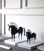 Amaya_Abstract_Horse_Decorative_Sculpture_Metal_Black_-_-_tag1_-4130384 Amaya Abstract Horse Decorative Sculpture Metal Black tag1