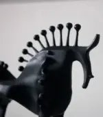 Amaya_Abstract_Horse_Decorative_Sculpture_Metal_Black_-_-_tag1_-4130388 Amaya Abstract Horse Decorative Sculpture Metal Black tag1