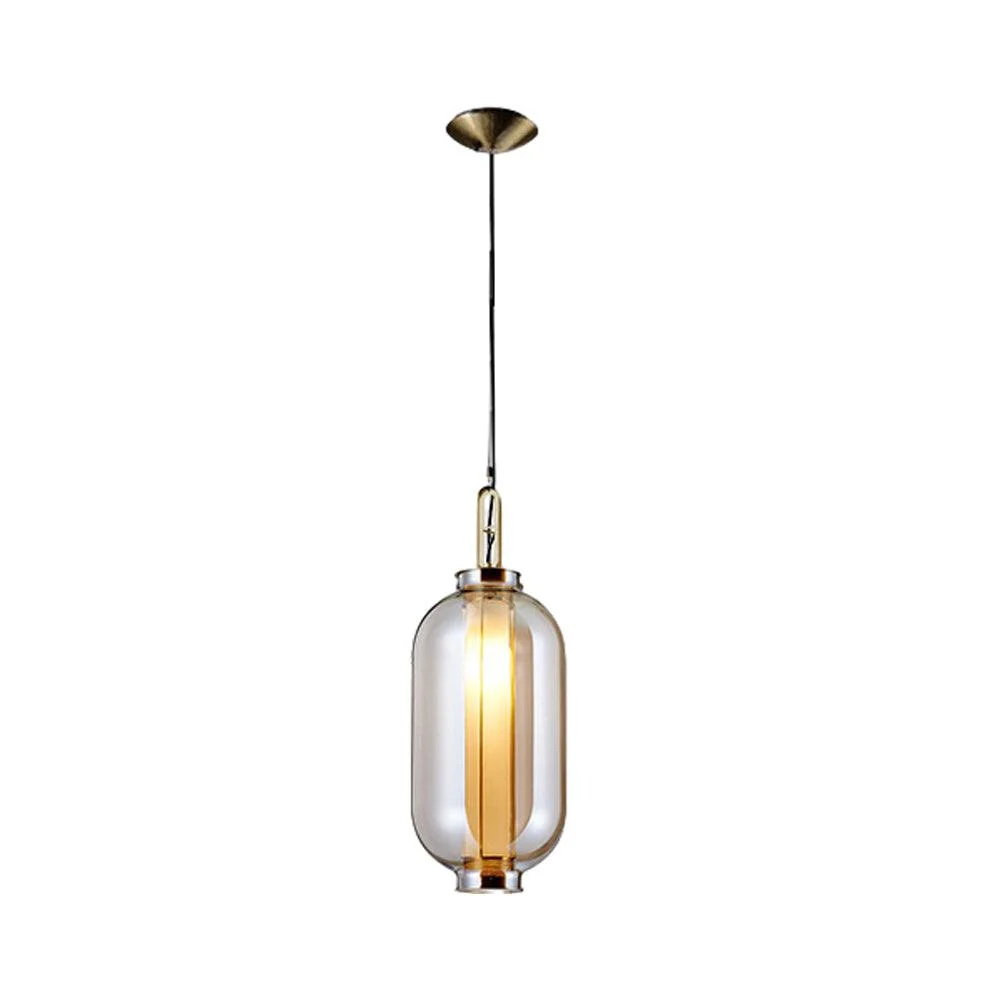 Amber Glass Pendant Lamp -  - #tag1#