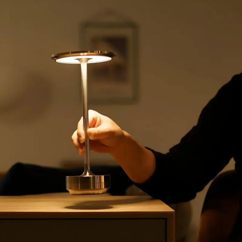 AmbiGlow LED Wireless Table Lamp tag1