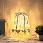 AmbianceLight Woven Rope Table Lamp for Atmospheric Lighting tag1