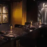 AmbiancePro Table Lamp Stylish Lighting for Restaurants and Bars tag1